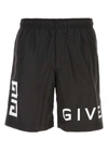 Givenchy Nylon Swim Shorts In Black