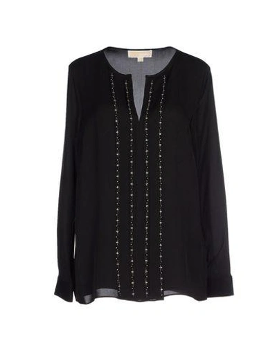 Michael Michael Kors Blouse In Black