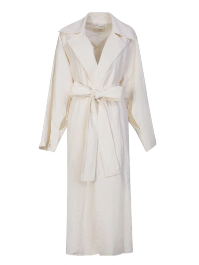 Quira Duster Coat In White