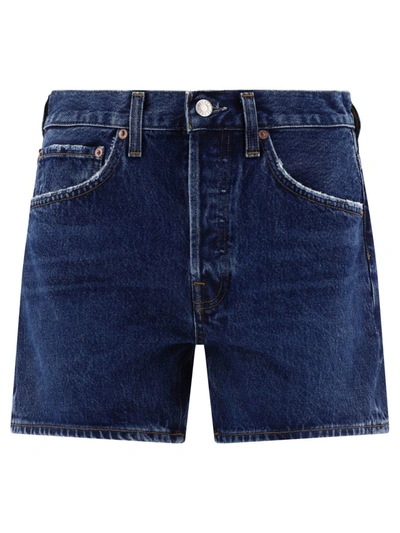 Agolde "enamour" Shorts In Blue