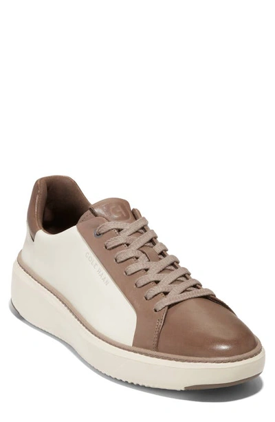 Cole Haan Grandpro Topspin Sneaker In Ivory/ Ch Irish Coffee/ Birch