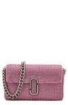Marc Jacobs Petite Chain Strap Shoulder Bag In Petal Pink