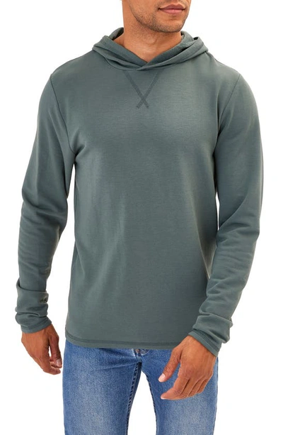 Threads 4 Thought Threads For Thought Dex Featherweight Pullover Hoodie In Seagrass