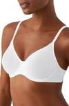 B.tempt'd By Wacoal Cotton To A Tee Underwire Unlined Bra In White