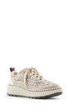 Cougar Sayah Waterproof Sneaker In Taupe Snake Print