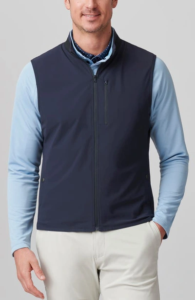 Rhone Top Flight Water Resistant Vest In True Navy