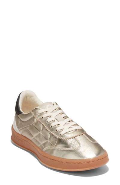 Cole Haan Grandpro Breakaway Trainer In Gold-birch-black