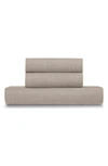 Ella Jayne Home Solid Linen & Cotton 3-piece Duvet Set In Natural