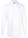 Tom Ford Chest-pocket Long-sleeve Shirt In White