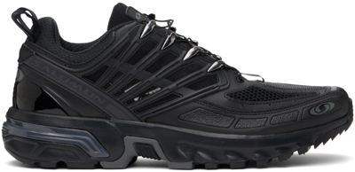 Salomon Acs Pro Advanced Low-top Sneakers In Black