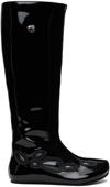 ROMBAUT SSENSE EXCLUSIVE BLACK ALIEN BAREFOOT TALL BOOTS