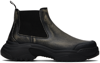 GMBH BLACK FADED CHELSEA BOOTS