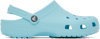 Crocs Mens Colour Block Classic Clog In Cobalt Blue In Arctic