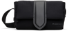 Jacquemus Womens La Banane Bambino Woven Belt Bag Black In 990 Black