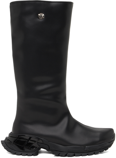 Rombaut Black Vizor Boots