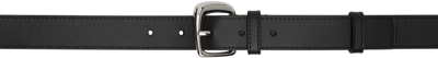 Jacquemus Black Les Sculptures 'la Ceinture Ovalo' Belt In 990 Black