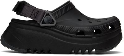 Crocs Gender Inclusive Classic Hiker Xscape Slingback Platform Clog In Black