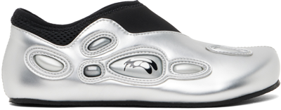 Rombaut Silver Alien Barefoot Trainers In Quicksilver