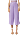 ALICE AND OLIVIA ELBA SEQUIN HIGH-WAIST ANKLE PANT