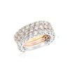 Diana M. 14kt 3 Tone Gold Rings Containing 2.43 Cts Tw In Multi