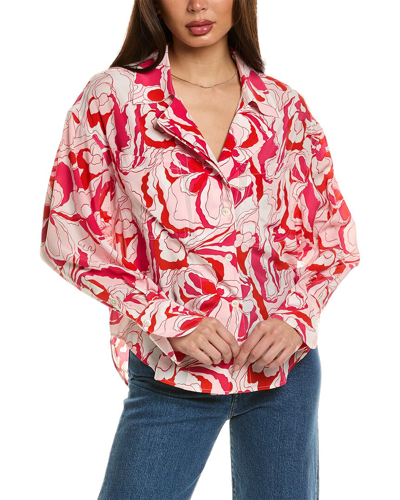Equipment Women's Ariane Floral Silk Shirt In Pink
