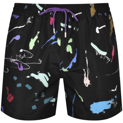 Paul Smith Paint Mark Swim Shorts Black