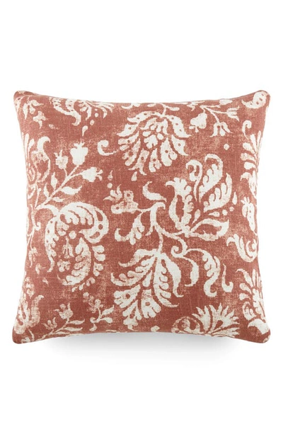 IENJOY HOME IENJOY HOME DISTRESSED FLORAL COTTON THROW PILLOW