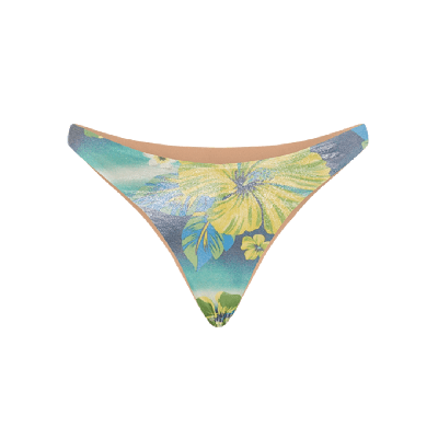 Oceanus Swimwear Cassia Bikini Bottoms In Multi