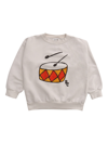 BOBO CHOSES WHITE SWEATSHIRT WITH PRINT