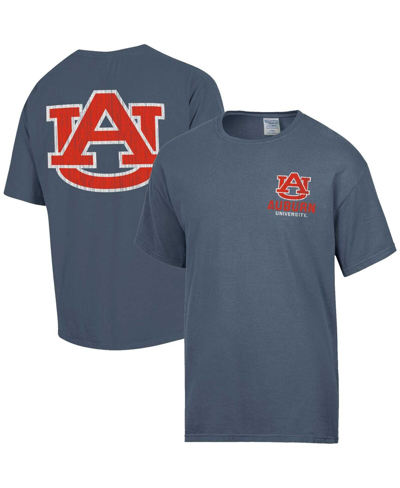 Comfortwash Men's  Steel Distressed Auburn Tigers Vintage-like Logo T-shirt