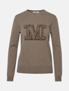 MAX MARA BROWN CASHMERE 'PAMIR' SWEATER