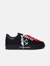 OFF-WHITE 'NEW VULCANIZED' BLACK FABRIC SNEAKERS
