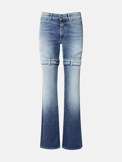 Off-white Jeans Upside Down In Light Blue