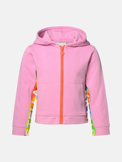 Stella Mccartney Kids' Pink Cotton Sweatshirt