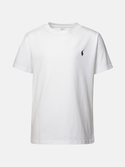 Polo Ralph Lauren White Cotton T-shirt