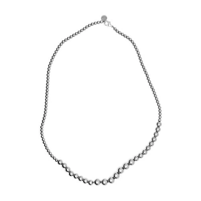 Lie Studio The Olivia Necklace In Silver