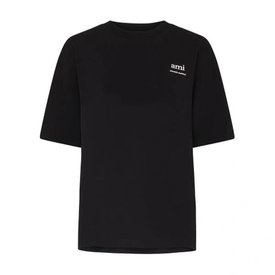 Ami Alexandre Mattiussi T-shirt In Black