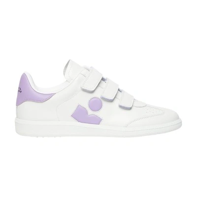Isabel Marant White Beth Sneakers In White_lilac