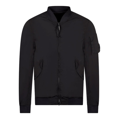 C.p. Company Nycra-r Bomber Jacket In Black