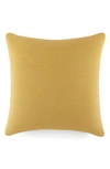 Ienjoy Home Stone Washed Cotton Throw Pillow In Mustard