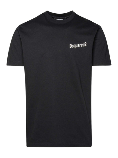 Dsquared2 Mini Logo T-shirt In Black