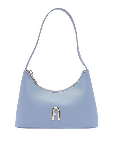 Furla Schultertasche  Damen Farbe Hellblau In Blue