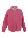 K-way Tech Fabric Jacket In Pink