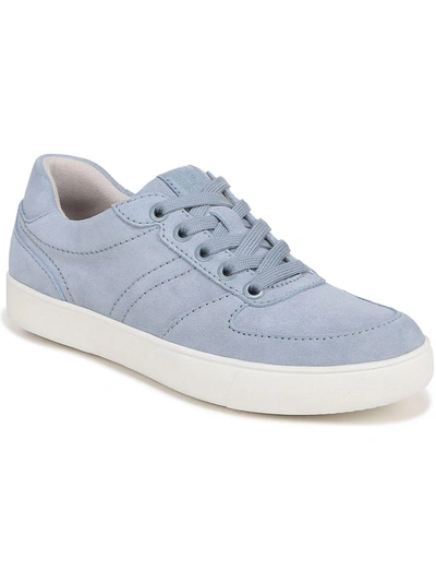 Naturalizer Murphy Womens Leather Lace Up Casual And Fashion Sneakers In Grey