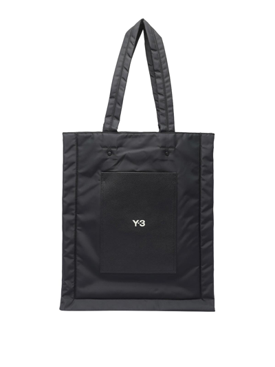 Y-3 Lux Tote In Black