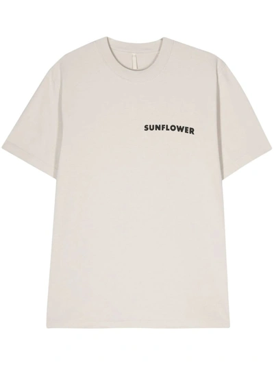 Sunflower Tshirt In Light Grey