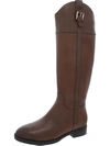 Vionic Phillipa Womens Leather Tall Knee-high Boots In Brown