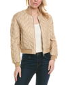 PESERICO QUILTED CROP JACKET