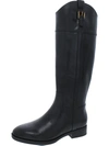 Vionic Phillipa Womens Leather Tall Knee-high Boots In Black