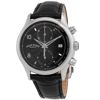 ARMAND NICOLET ARMAND NICOLET M02-4 CHRONOGRAPH AUTOMATIC BLACK DIAL MEN'S WATCH A844AAA-NR-P840NR2